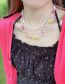 Fashion Candy Colors Pearl Beaded Clay Necklace Set
