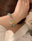Fashion B Lotus Pod Chinese Jade Beaded Lotus Pendant Bracelet