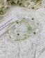 Fashion 2 Piece Set Crystal Beaded Flower Bracelet Set