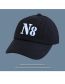 Fashion N8 Standard - Blue Cotton Embroidered Baseball Cap