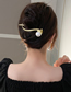Fashion Gold Pearl Geometric Hair Clip
