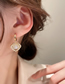 Fashion Ear Buckles - Gold Color Copper Inlaid Zirconium Cat Eye Safety Lock Earrings