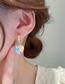 Fashion Ear Buckles - Gold Color Copper Inlaid Zirconium Heart Earrings