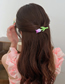 Fashion Hairpin - Green Alloy Tulip Hairpin