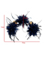 Fashion Skeleton Fabric Simulation Flower Feather Headband