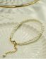 Fashion Gold Color Plastic Pearl Beaded Bracelet