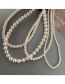 Fashion 8mm-without Tail Piece Plastic Pearl Beaded Necklace Set