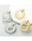 Fashion Gold Geometric Mesh Stud Earrings