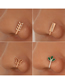 Fashion 01kc Gold A-552 Pure Copper Hollow Butterfly Piercing Nose Stud