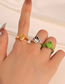 Fashion Ancient Silver X557 Pure Copper Frog Ring
