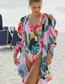 Fashion 【swimsuit Only】foundation Toucan Polyester Print One Piece Swimsuit