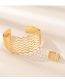Fashion Gold Alloy Open Bracelet Ring Set