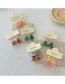 Fashion A Pack Of 4 Bow Transparent Rice Plastic Bow Grip Set