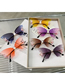 Fashion Gradient Tea Set With Diamonds Alloy Diamond Rimless Butterfly Sunglasses