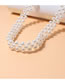 Fashion White Pearl Beaded Chain Waist Chain