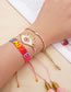 Fashion Package Price Mi-s210227 Rice Beaded Beaded Woven Letters Eye Bracelet Set
