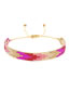 Fashion Package Price Mi-s210228 Rice Beaded Braided Flamingo Multilayer Bracelet