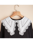 Fashion White Lace Lace Embroidered Fake Collar
