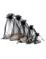 Fashion Black (100 Batches For A Single Color) Organza Drawstring Mesh Packaging Bag