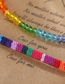 Fashion Color Colorful Beaded Braided Bracelet Set