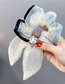 Fashion Black Lucky Bag Organza Ribbon Camellia Pearl Crinkle Headband