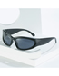 Fashion Silver Frame White Mercury Pc Wide Leg Sunglasses