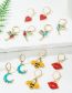 Fashion 12# Geometric Clay Billiard Pearl Earrings