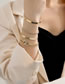Fashion Gold Alloy Diamond Claw Chain Geometric Bracelet Set