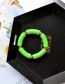 Fashion Green Resin Geometric Bracelet