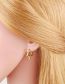 Fashion B Geometric Diamond Pentagram Earrings