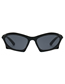Fashion Black Frame Grey Sheet Pc Cat Eye Large Frame Sunglasses