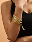Fashion Gold Alloy Rice Beads Beaded Geometric Bracelet Set
