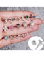 Fashion 5# Copper Diamond Frog Piercing Stud Earrings