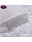 Fashion White Hair Comb Lace Embroidery With Comb Lace Trailing Veil