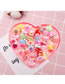 Fashion 36 Frosted Rings Resin Geometric Cartoon Ring Set