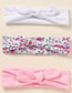 Fashion 1# Fabric Print Bow Headband Set