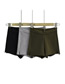 Fashion Armygreen Side Slit Stretch Bag High Waist Shorts  Cotton