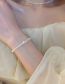 Fashion Bracelet - Gold Crystal Beaded Bracelet  Crystal