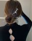 Fashion Hairpin - Black Irregular Twisted Geometric Hairpin  Alloy