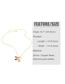 Fashion C Copper Gold Plated And Diamond Bird Necklace