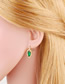 Fashion C Geometric Diamond Drop Earrings