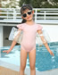 Fashion Transparent Gold Sequin Inflatable Buoyancy Armbands  Ordinary Pvc