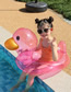 Fashion Net Red Duck Underarm Circle Green Pvc Transparent Duck Swimming Seat  Ordinary Pvc