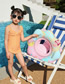 Fashion Summer Colorful Trouser Pocket 230g Suitable For About 1-5 Years Old Pvc Flower Cartoon Swimming Sitting Ring  Ordinary Pvc