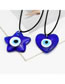 Fashion Star Glass Star Eye Necklace