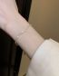 Fashion Bracelet - Gold (real Gold Plating) Copper Diamond Wave Geometric Bracelet