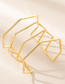 Fashion Gold Alloy Geometric Openwork Bracelet