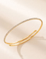 Fashion Gold Alloy Diamond Claw Chain Armband