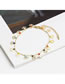 Fashion Gold Pure Copper Color Beads Hollow Eye Anklet