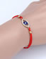 Fashion Palm Alloy Diamond Palm Eye String Bracelet